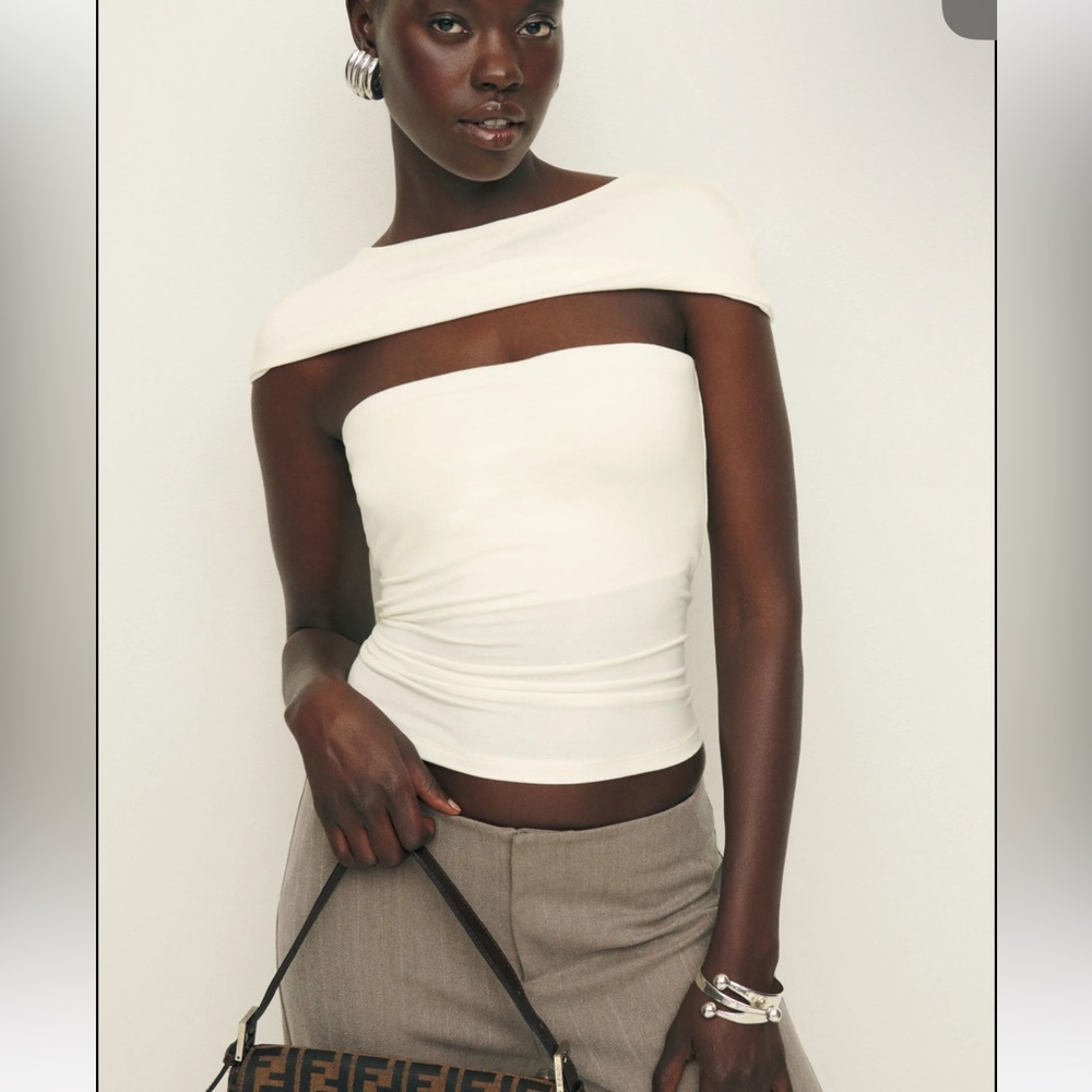 Reformation Carmina Knit Top